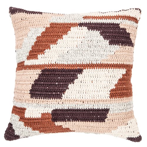 Mahée knitted decorative pillow