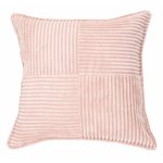Moumou pink corderoy velvet decorative pillow 