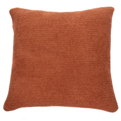 Paddington terracotta chenille european pillow