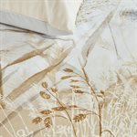 Sunset natural coloured printed duvet cover 