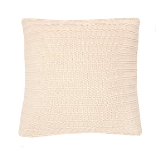 Maroun knitted cream european pillow