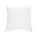 Muslin white decorative pillow cover 