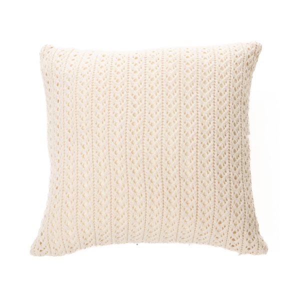 Naja natural knit decorative pillow