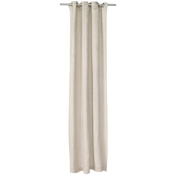 Linen Stone Wash natural curtain 